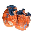 4142NnfEQyL. SL160  Baby Boys Warm Elephant Fleece and Batik Booties Medium 6 12 Months Reviews