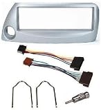 Ford KA SILVER Car Stereo Radio Fitting Kit Fascia/Facia Plate Aerial Adaptor ISO Lead Keys