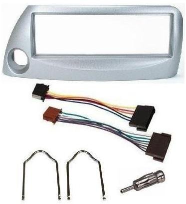 Ford KA SILVER Car Stereo Radio Fitting Kit Fascia/Facia Plate Aerial Adaptor ISO Lead Keys