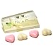 Pre de Provence 4 x 25g Camelia - Rose Heart Shaped Guest Soaps Gift Box Shea Butter Enriched Triple Milled