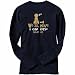 T-Shirt Long Sleeve Navy Blue  We All Have A Cane Corso Inside Us !  Dog