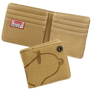 Childrens Toyshop  Toys : Snoopy Original Canvas Wallet in Gift Box