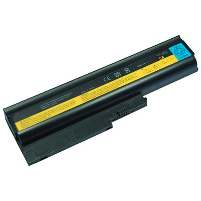 Laptop Battery for IBM/Lenovo ThinkPad R60e 9461, 6 cells 4400mAh Black