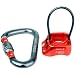 Elliot ST Kletter Sicherungs-Set: Schrauber Don KL HMS Schraub Karabiner mit Key Lock und Harlin Guide Tube ATC