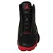 Jordan Men's Air 13 Retro , BLACK/GYM RED-BLACK