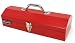 HOMAK RD00116616 16-Inch Steel Hip-Roof Tool Box Red B000XJKD6O