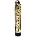 Orion 552631 El Dorado Vibrator mit goldfarbenen �berzug, 19 cm lang, � 3,5 cm, stufenlos regelbar