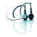 Nike SHJ080 Sport Skylon Earhook Headphones (Black)