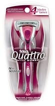 Schick Quattro for Women High Performance Razor, Packaging May Vary, 1 Razor