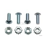 Dimension Toe Clip/Strap Hardware, 4 Bolts/4 Nuts