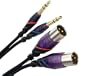 Monster Cable M DJ-CMX-4M Monster DJ Cables 4 meter pair XLR Male to TRS