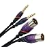 Monster Cable M DJ-CMX-4M Monster DJ Cables 4 meter pair XLR Male to TRS