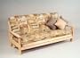 Adirondack Futon Frame w/ 9inch Premium Futon Mattress - Full Size
