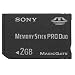 Sony - Flash memory card - 2 GB - MS PRO DUO