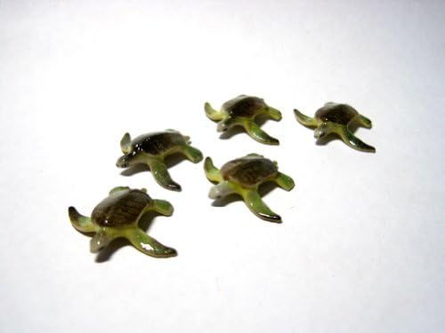 1 : 12 Dollhouse Miniature Realistic Handmade Sculpt Artist Barbie Blythe Toy Baby Turtle By Grandroomchic