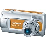 Canon PowerShot A470 7.1 MP Digital Camera with 3.4x Optical Zoom (Orange)