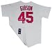 Bob Gibson St. Louis Cardinals Autographed Grey Cooperstown Collection Throwback Jersey