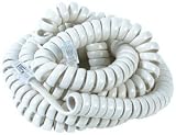 RCA TP280W 12 Foot Handset Coil Cord (White)