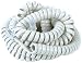 Electronics : RCA TP280W 12 Foot Handset Coil Cord (White)