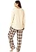 Only Necessities Women's Plus Size Thermal & Flannel Pajamas
