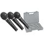 Behringer XM1800S Dynamic Cardioid Vocal Microphone (3 Pack)