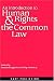 Book An Introduction to Human Rights and the Common Law