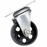  : 3in. Swivel 1000-Lb. Capacity Steel Caster