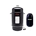 Brinkmann 810-7080-7 Gourmet Electric Smoker and Grill with Vinyl Cover, Black