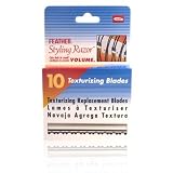 Razors & Blades-FEATHER Styling Razor Texturizing Blades (Quantity: 10)