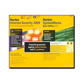 Norton Internet Security 2009 3 User with Norton SystemWorks Basic Edition 12.0