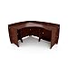 Legare CDEM-120 60 inch x 47 inch Corner Desk- Espresso Finish
