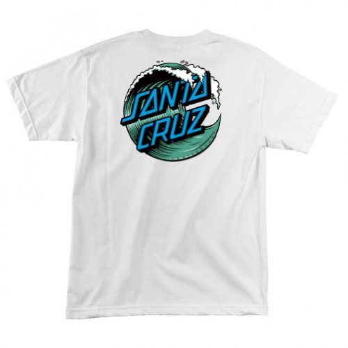 Santa Cruz Men's Wave Dot Regular T-Shirt