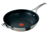 Kitchen & Housewares : Tefal Jamie Oliver Stirfry Pan, 30 cm, with Helper Handle