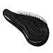 Le Beaute Detangling Hair Brush - Professional Salon Quality Wet and Dry Brush for Tangles w/ No Pain - Perfect For Thick, Wavy, Curly, or Thin Hair on Women, Girls and Kids - Black