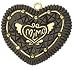 MIMO USB Drive - Heart (Brown/Gold)