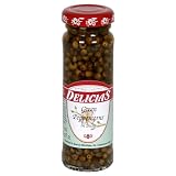 Delicias Green Peppercorns in Brine, 3.5-Ounce Bottles (Pack of 12)