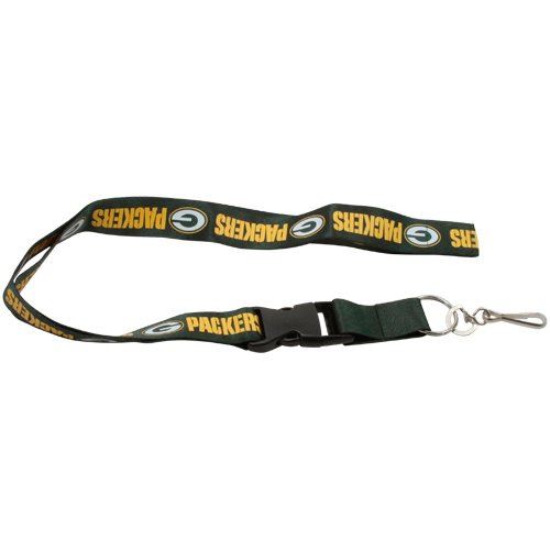 NFL Green Bay Packers Lanyard, Green