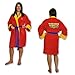DC Comics Wonder Woman Red Fleece Bathrobe