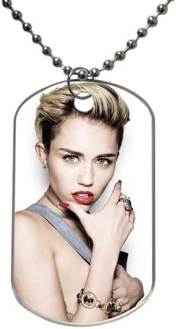 Fashion Miley Cyrus Design personlized style dog tag Dog Tag Material Light-weight Aluminum