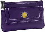 Fossil Women's NCAA Wallet - Louisiana - Varsity Spirit Key Coin (Color: Dark Purple)