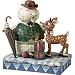 Rudolph Jim Shore Christmas from Enesco Rudolph & Sam the Snowman Figurine 7.25 IN