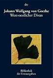 West-oestlicher Divan: Stuttgart 1819