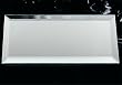 Rectangle Mirrored Glass Placemat / Centerpiece (Set of 2)