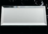 Rectangle Mirrored Glass Placemat / Centerpiece (Set of 2)