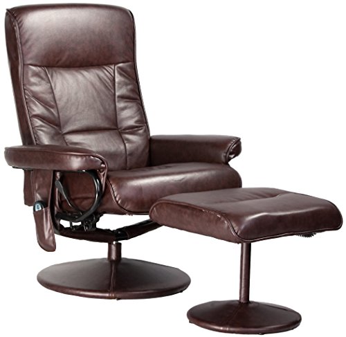 Relaxzen Leisure Recliner Chair with 8-Motor Massage &amp;amp;amp; Heat