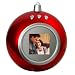 Senario Digital Snowflake Ornament in Red Image