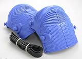 Knee Pads, Blue Rubber