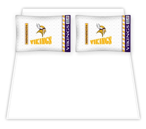 NFL Minnesota Vikings Micro Fiber Sheet Set Queen