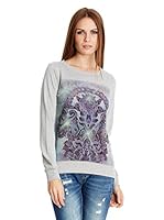 Broadway NYC Sudadera Cher (Gris Claro)