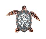 IMAGE OF Tropical Ocean Sea Turtle Metal Wall Art Decor
